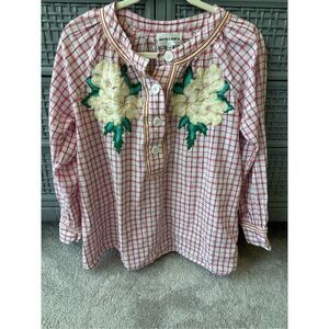 Antik Batik Polly embroidered blouse , Med $288